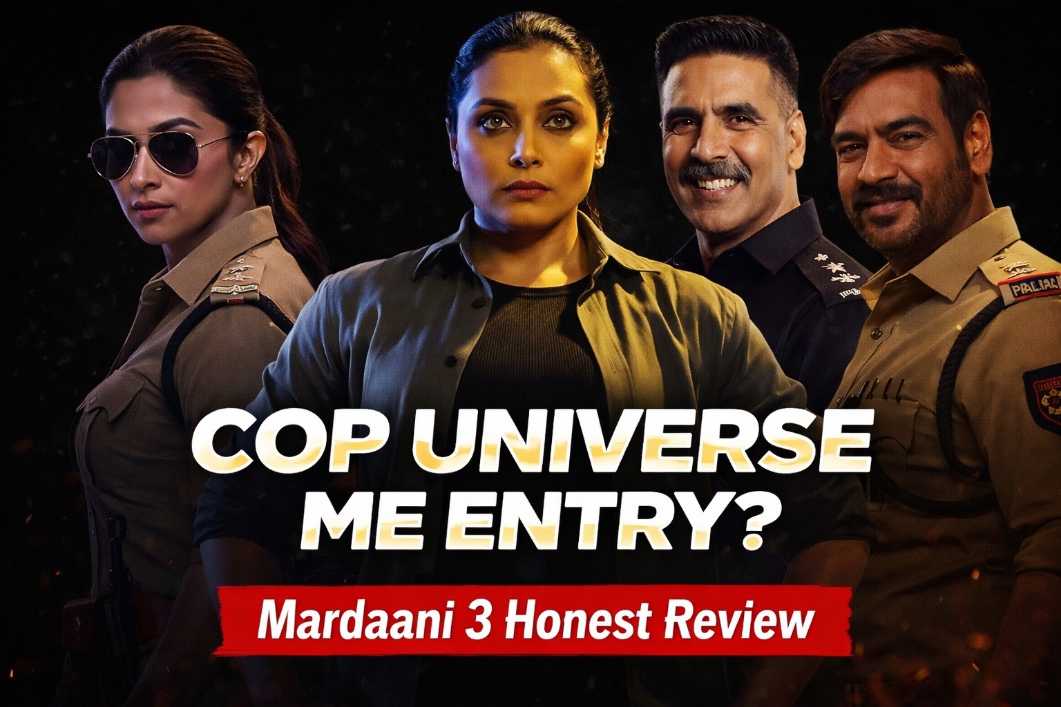 Mardaani 3 Movie Review: रानी मुखर्जी की दमदार वापसी, लेकिन क्या तीसरी कड़ी पहले जैसी असरदार है?