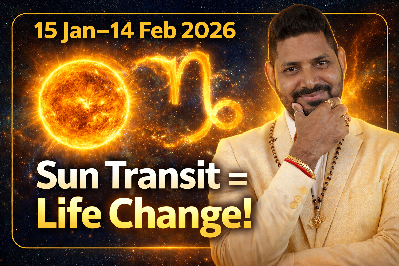 सूर्य का मकर राशि में प्रवेश, जानिए कैसा रहेगा हर राशि पर असर